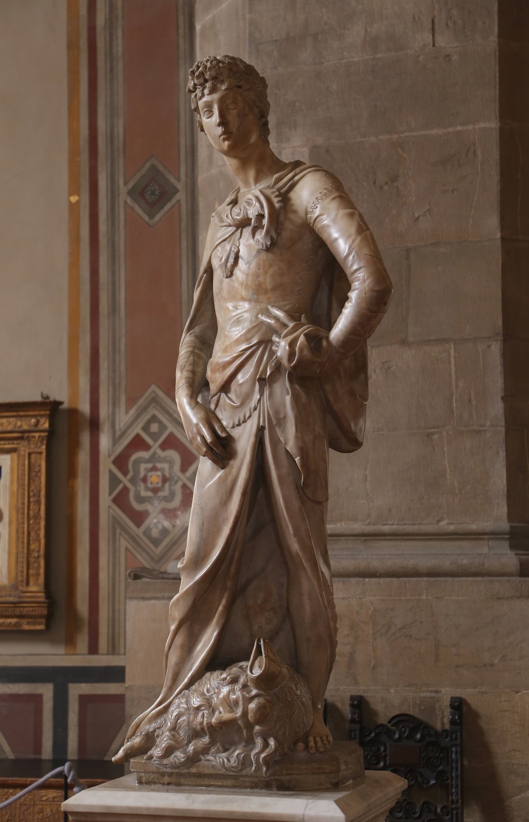 Skulptur von Donatello, Florenz 15. Jahrhundert