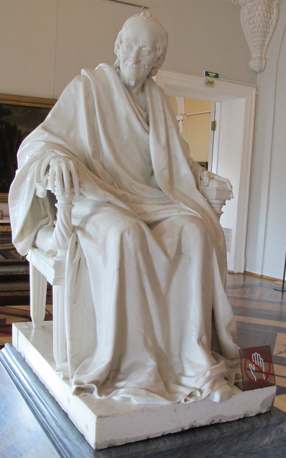 Skulptur von Jean-Antoine Houdon
