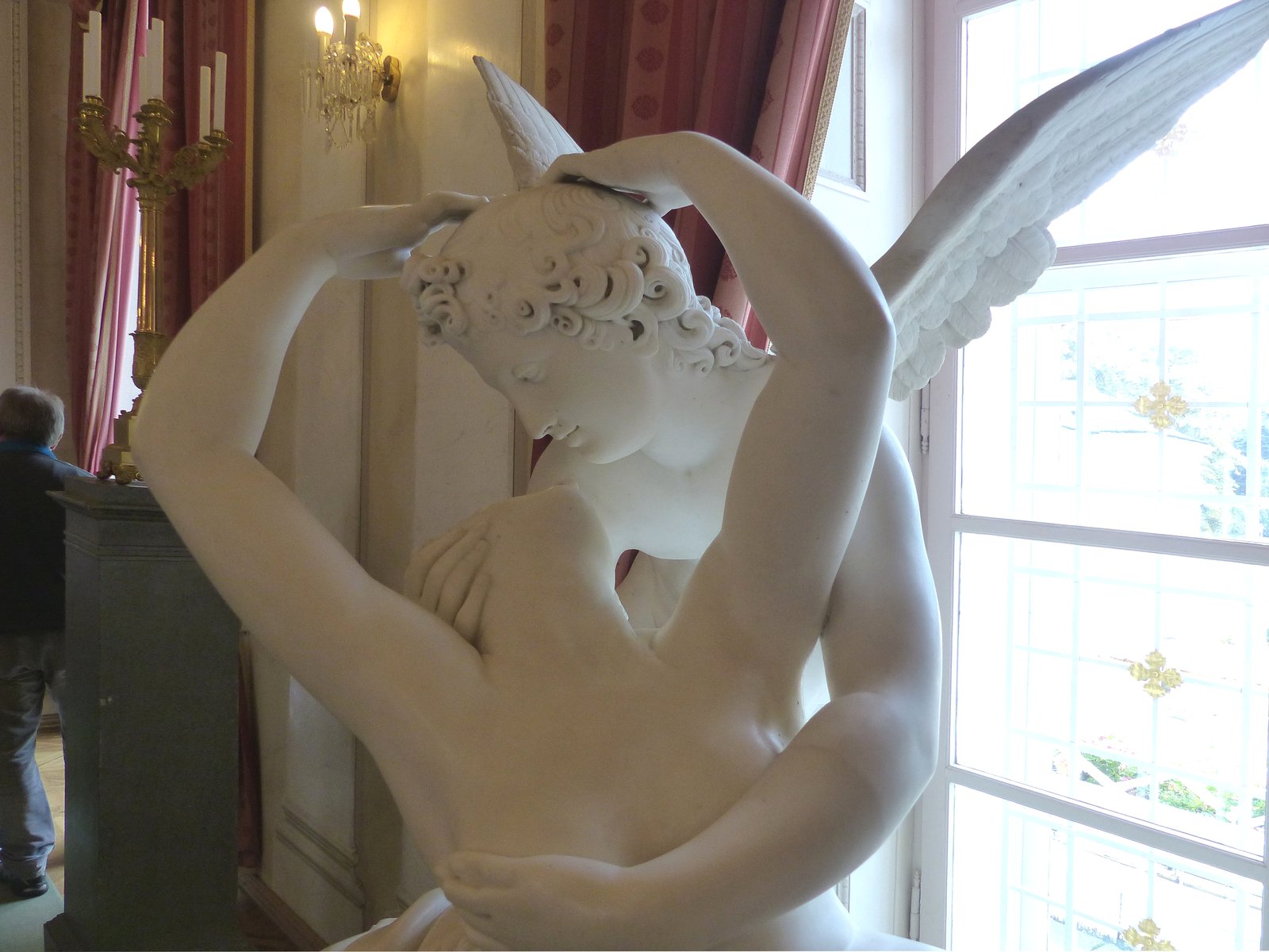 Canovas Amor und Psyche – Skulptur, Hauptansicht
