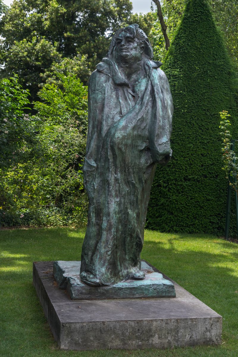 Rodins Balzac – Skulptur, Hauptansicht