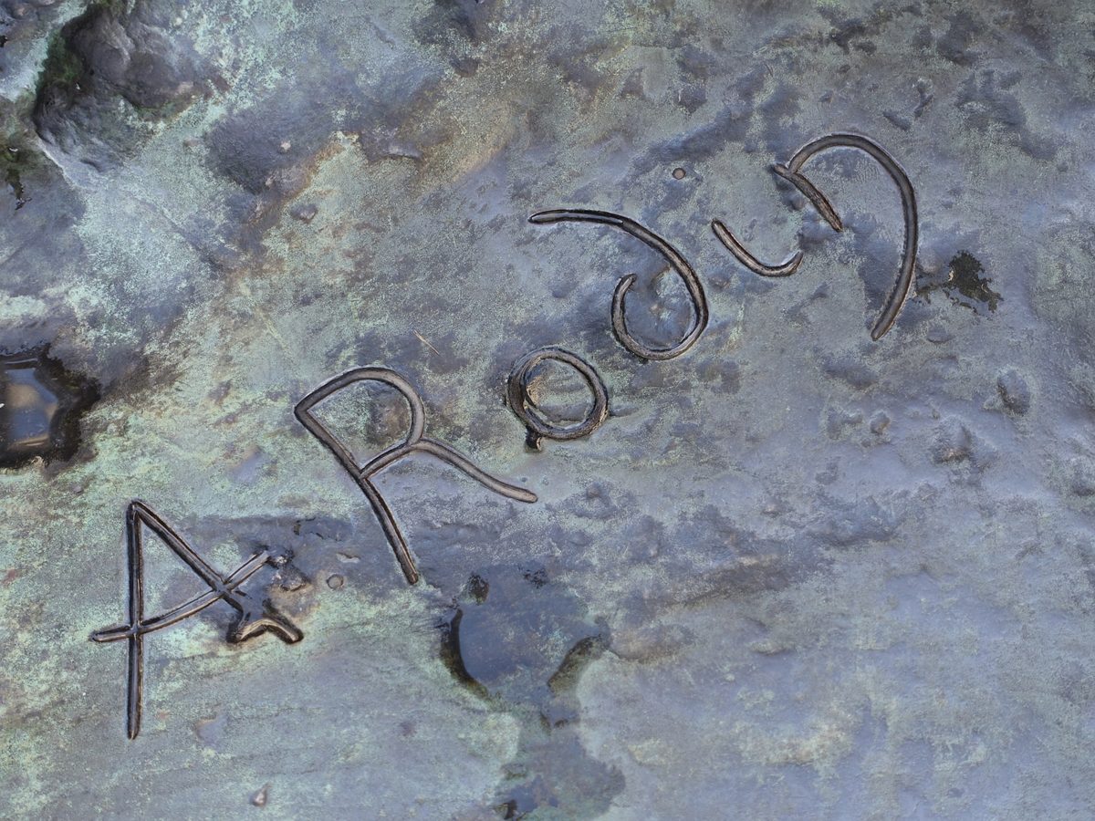 Rodins Bürger von Calais – Skulptur, Hauptansicht