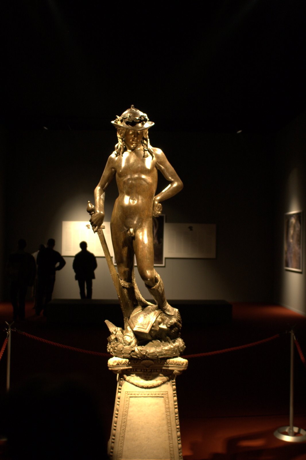 Donatellos Bronze-David, Wachsausschmelzguss um 1440, Bargello Florenz