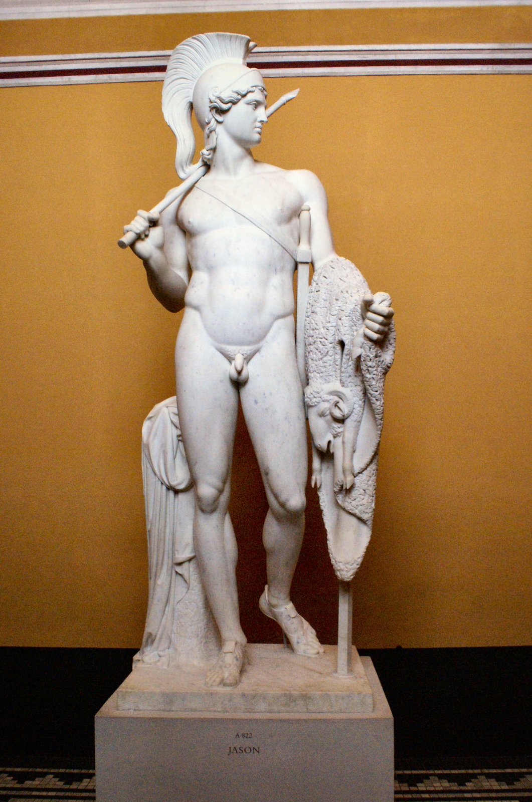 Thorvaldsens Jason, Marmor