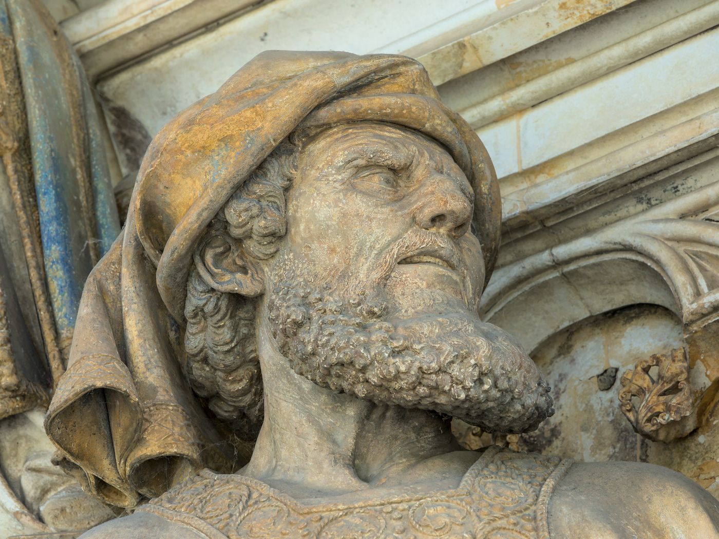 Der Mosesbrunnen von Champmol – Skulptur, Hauptansicht