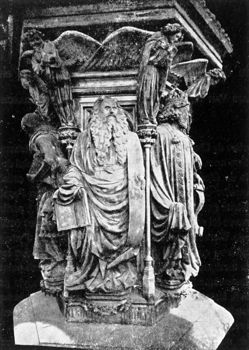 Der Mosesbrunnen von Champmol – Skulptur, Hauptansicht