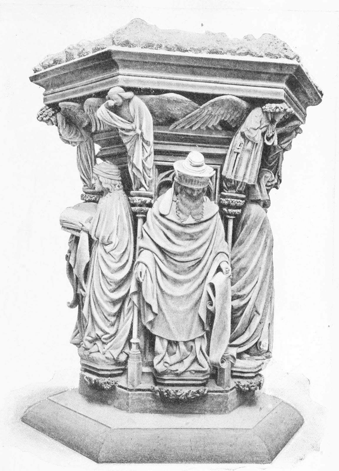 Der Mosesbrunnen von Champmol – Skulptur, Hauptansicht