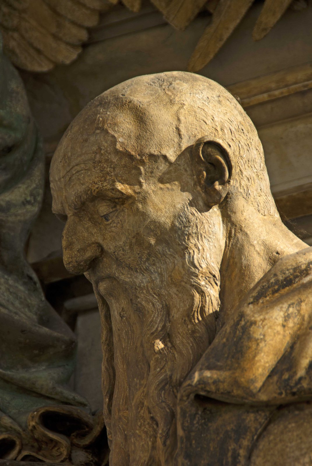 Der Mosesbrunnen von Champmol – Skulptur, Hauptansicht